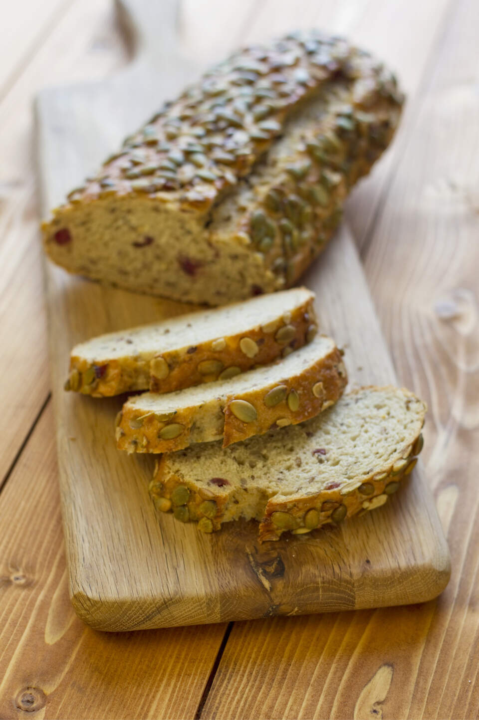 Glutenvrij en eiwitrijk courgette brood