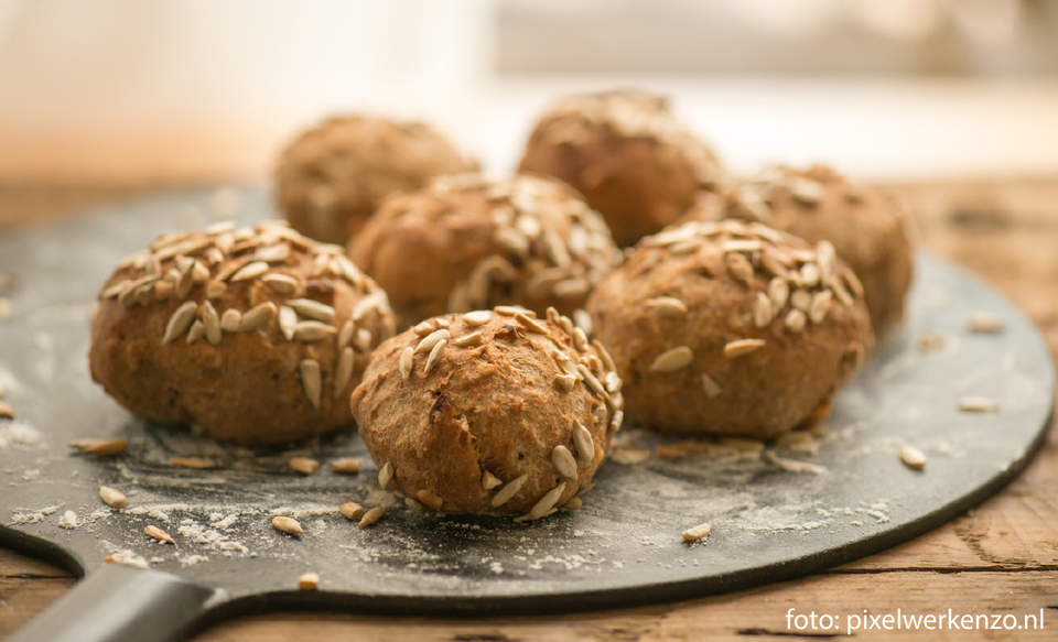 Feestelijke broodjes met een vleugje zoet