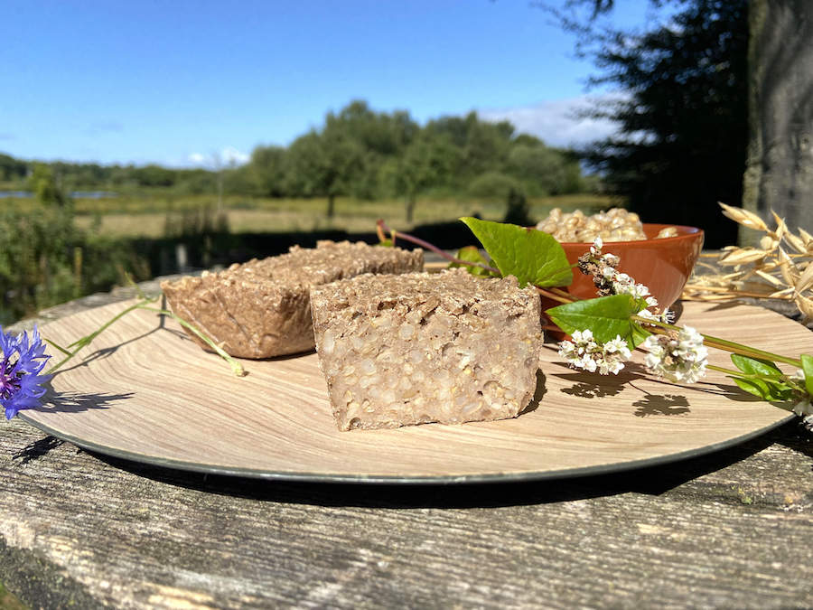 Oergranen brood van de hele graankorrel