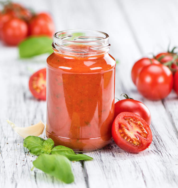 Tomaten chips. Of liever sofrito?